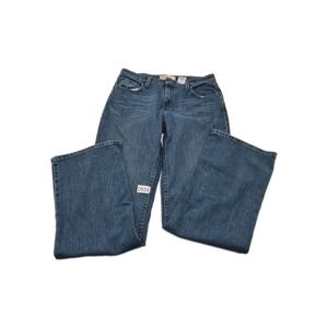 Levi Strauss Signature Bootcut Mid Rise Blue Jeans Women's Size 12M 29 Inseam